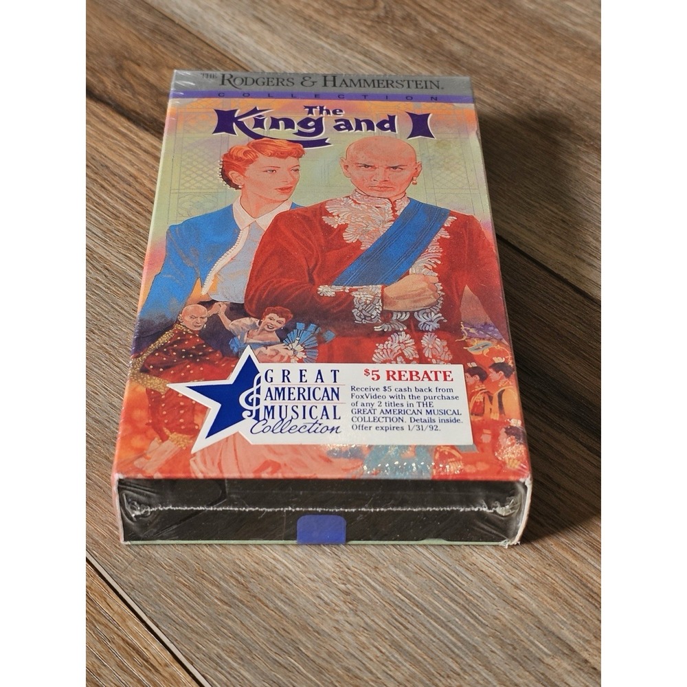 The King and I (VHS, 1991) Factory Sealed New Watermark Classic VHS Tape - Picture 3 of 3